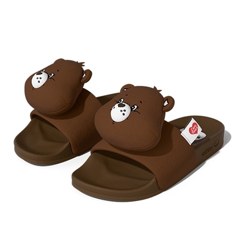 adidas アディダス × Care Bears ケアベア サンダル ブラウン(24.5cm