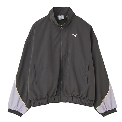 プーマ ラン　ライト ウーブン ウルトラジャケット 裏メッシュジップ　XL　白 プーマ ラン ライト ウーブン ウルトラジャケット 裏メッシュ