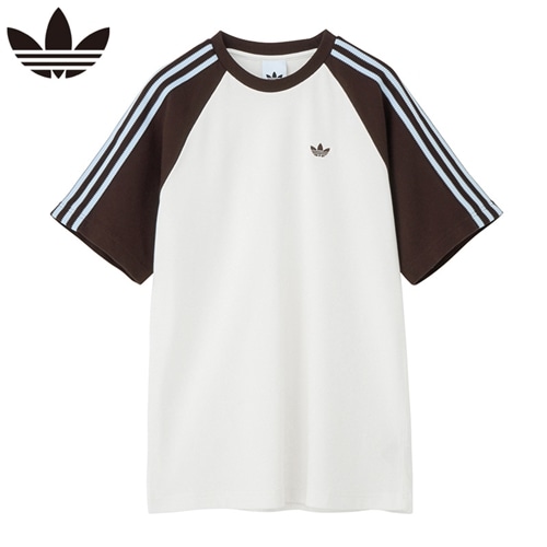adidas アディダス ブリットコア リンガー 半袖Tシャツ(ホワイト