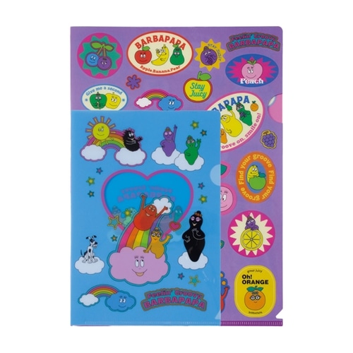 BARBAPAPA バーバパパ クリアファイルセット(ピンク): 通常| プラザ