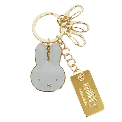 ミッフィー Miffy キーリング(ホワイト): 通常| プラザオンラインストア
