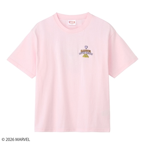 Disney（ディズニー）MARVEL マーベル / Tシャツ ピンク（ベーシック