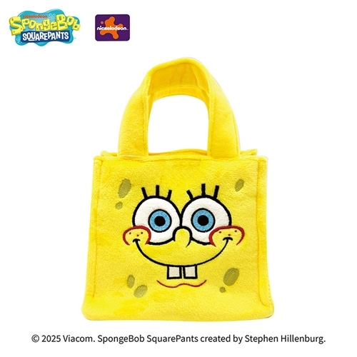 SpongeBob SquarePants スポンジ・ボブ フェイストートバッグ(スポンジ