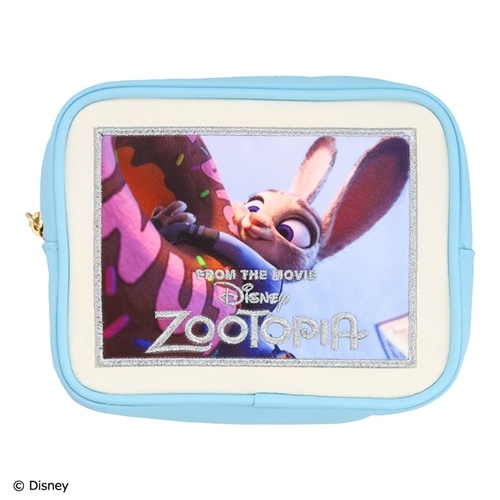 Disney(ディズニー)】ズートピア/コスメポーチ(ブルー): 通常| プラザ