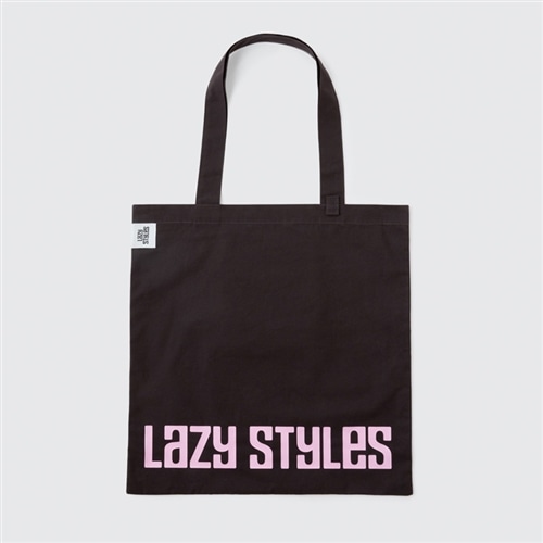Lazy Styles レイジースタイルズ ロゴトートバッグ(Charcoal