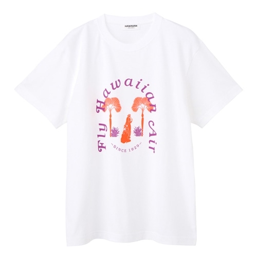 HAWAIIAN AIRLINES ハワイアン航空 Tシャツ(ホワイト): 通常