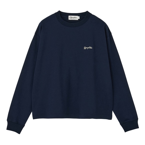 Gymphlex ジムフレックス コットンジャージー クルーネック長袖Tシャツ