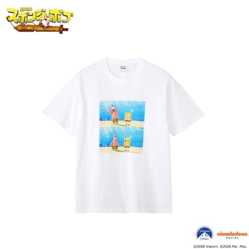 キッズサイズ】SpongeBob SquarePants スポンジ・ボブ 劇場版 Tシャツ