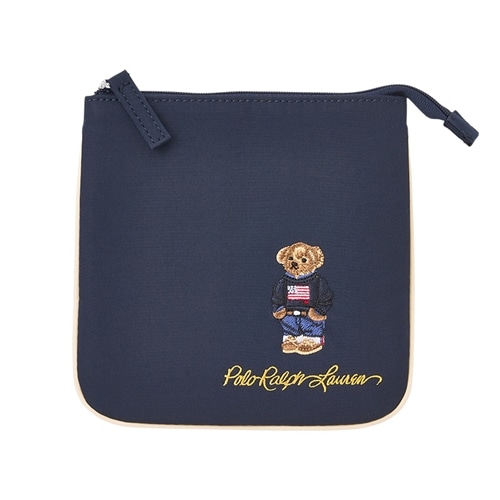 POLO RALPH LAUREN ポロ ラルフ ローレン ハンカチケース(ネイビー