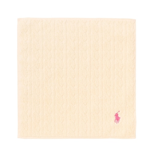 新品★未使用 Ralph Lauren★ラルフローレン タオルケット ケーブル編 POLO RALPH LAUREN ポロ ラルフ ローレン タオル ケーブル(ピンク