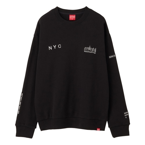 Manhattan Portage マンハッタンポーテージ スウェット(ブラック