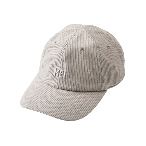 MEI メイ コーデユロイキャップ(グレー): 通常| プラザオンラインストア