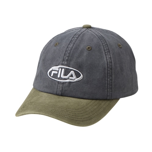 FILA フィラ 2トーンキャップ(グレー): 通常| プラザオンラインストア