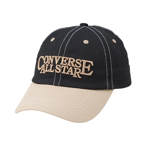 CONVERSE コンバース ステッチキャップ(ブラック): 通常| プラザ