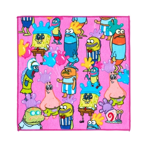 SpongeBob SquarePants スポンジ・ボブ 刺繍ミニタオル GLOVE WORLD