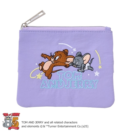 TOM and JERRY トムとジェリー ティッシュポーチ(パープル): 通常