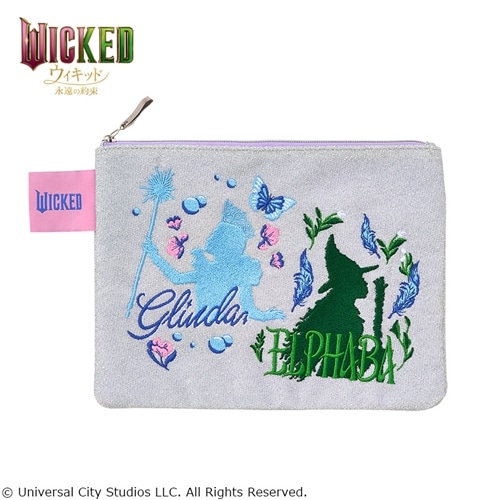 WICKED / ウィキッド 永遠の約束 フラットポーチ(パープル): 通常