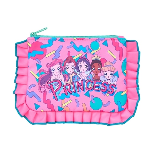 Disney(ディズニー) ディズニープリンセス フリルポーチ(ピンク): 通常