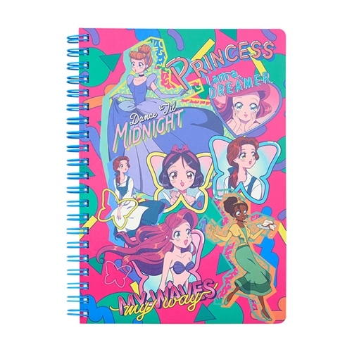 Disney(ディズニー) ディズニープリンセス B6ノート(ピンク): 通常