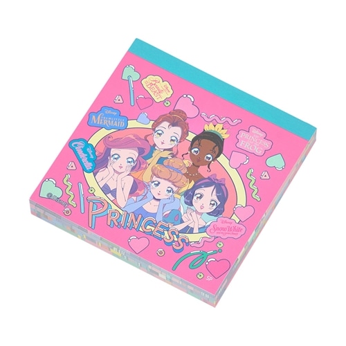 Disney(ディズニー) ディズニープリンセス スクエアメモ(ピンク): 通常
