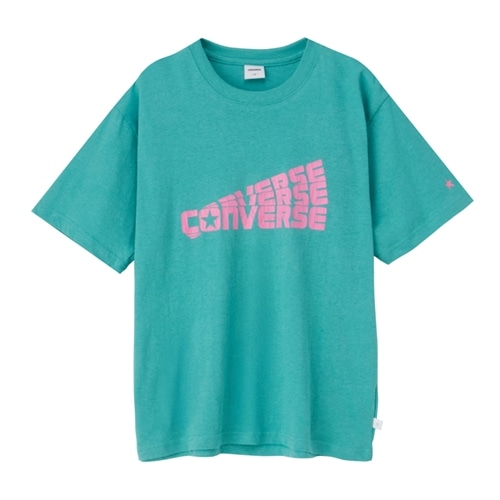 CONVERSE コンバース ネップスラブ Tシャツ グリーン(グリーン): 通常