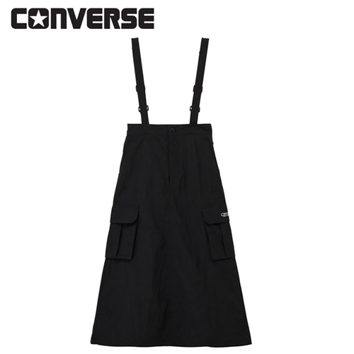 CONVERSE コンバース ナイロンカーゴスカート(ブラック): 通常| プラザ