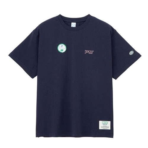 DISCUS ディスカス グラフィックTシャツ(ネイビー): 通常| プラザ