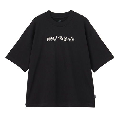 New Balance ニューバランス フロントロゴTシャツ(ブラック): 通常