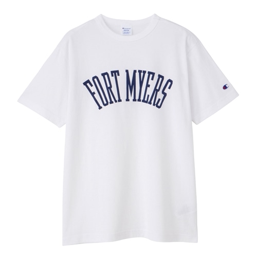 Champion チャンピオン プリント Tシャツ B344(ホワイト): 通常