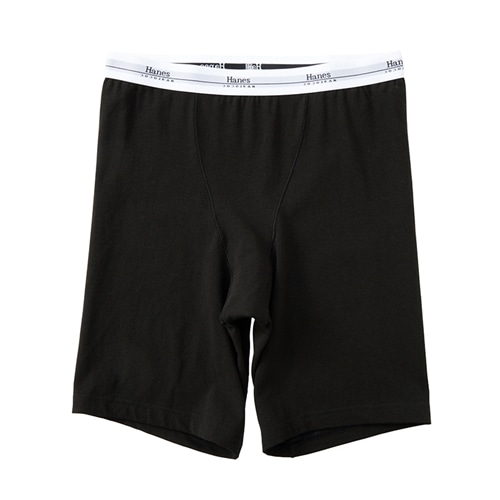 Hanes ヘインズ ロングレスショーツ by THE DODO JEAN(ブラック
