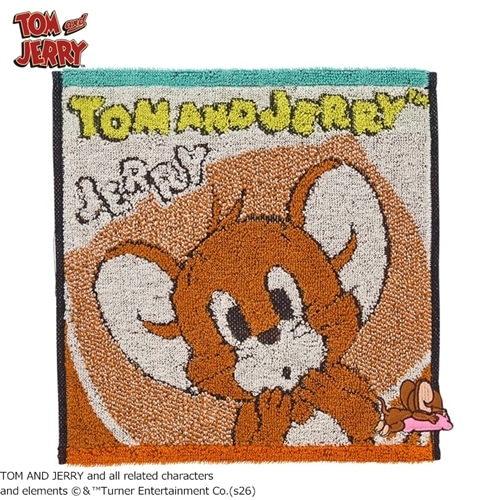 TOM and JERRY トムとジェリー ハンドタオル(ジェリー): 通常| プラザ