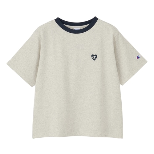 PGG グレー ショートスリーブシャツ FREAK'S STORE/EASY WEAR リラックスフィット オックスフォード