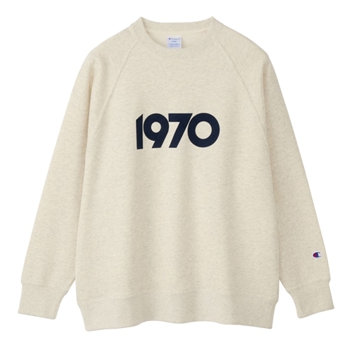 Champion チャンピオン プリントオーバーサイズスウェット(ミント