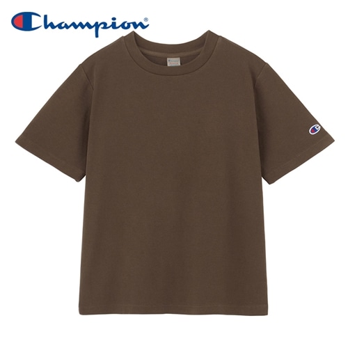 Champion チャンピオン ショートリブTシャツ(ブラック): 通常| プラザ