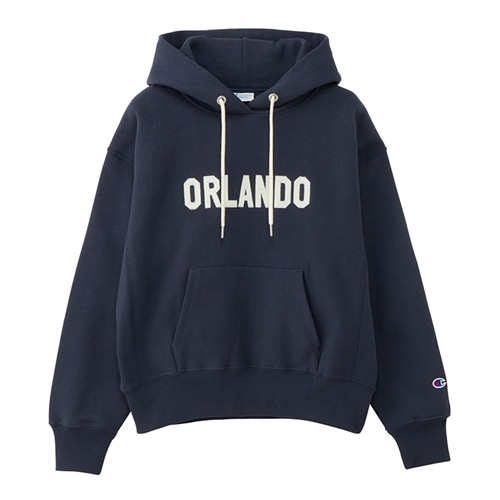 Champion チャンピオン フード付きスウェット(ダークネイビー): 通常