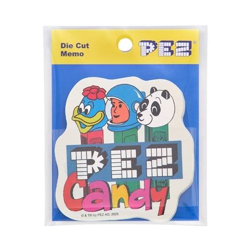 ダイカットメモ　② PEZ ペッツ ダイカットメモ(ブルー): 通常| プラザオンラインストア