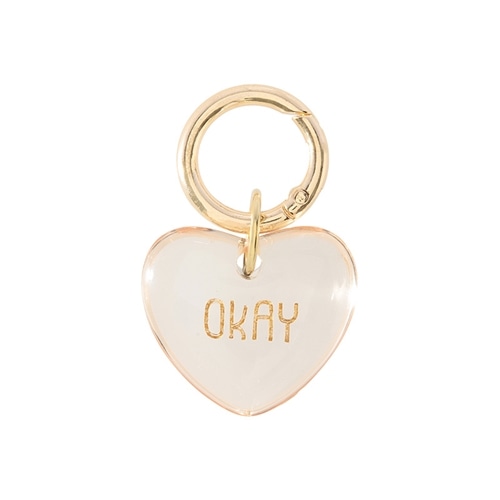 LIMITED NUMBER リミテッドナンバー Vintage Like KEY CHARM ハート