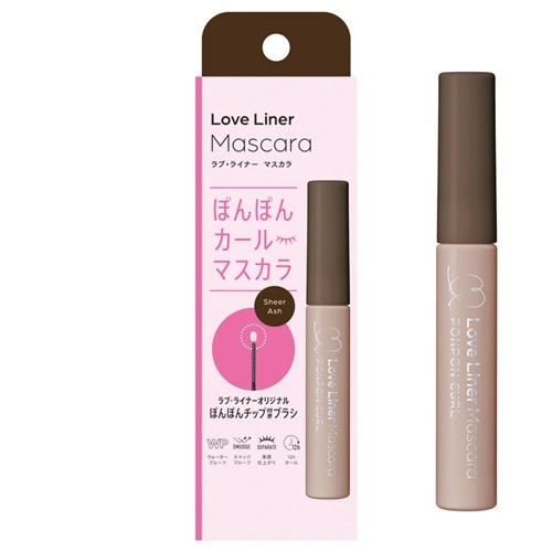 Love Liner ラブ・ライナー ぽんぽんマスカラ(シアーブラック): 通常