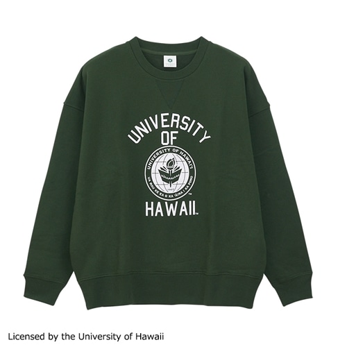 カレッジ スウェット/ハワイ大学(グリーン): 通常| プラザオンラインストア