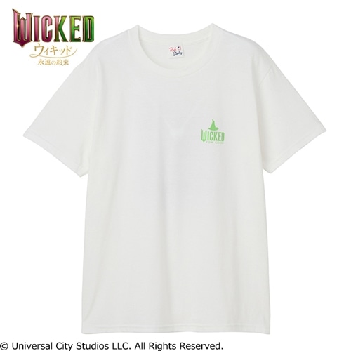 WICKED / ウィキッド / Tシャツ エルファバ ホワイト（ワイド