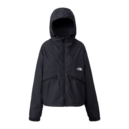 THE NORTH FACE ブラック コンパクトジャケット THE NORTH FACE ザ・ノース・フェイス ショートコンパクトジャケット