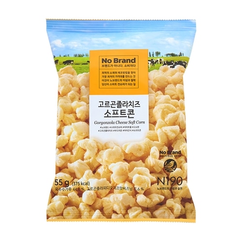 No Brand ノーブランド ゴルゴンゾーラチーズ ソフトコーン(スナック