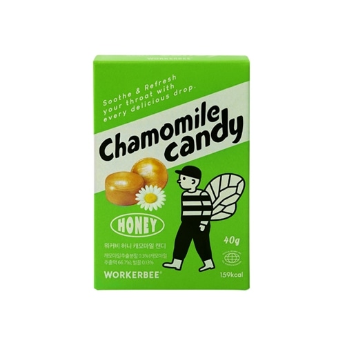 WORKERBEE ワーカービー はちみつカモミールキャンディ(はちみつ
