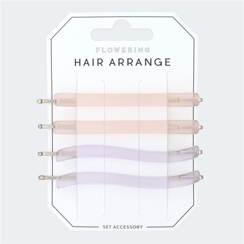 Flowering フラワーリング ヘアピン HHP0414(ピンク): 通常| プラザ