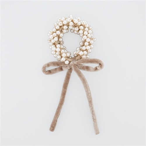 Flowering フラワーリング ヘアゴム HHG1160(ベージュ): 通常| プラザ