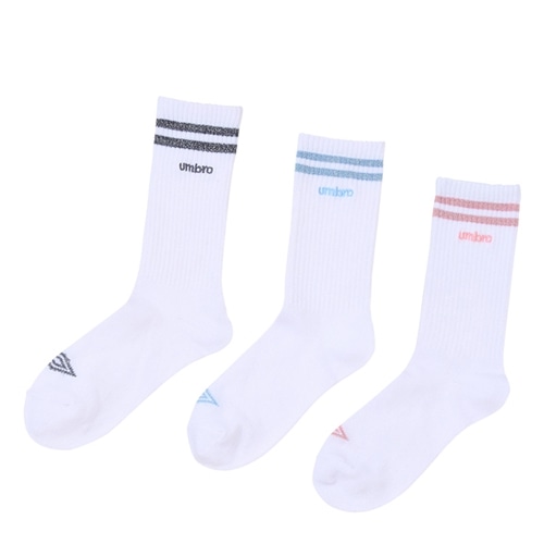 umbro アンブロ ラインソックス 3足セット(ライン): 通常| プラザ