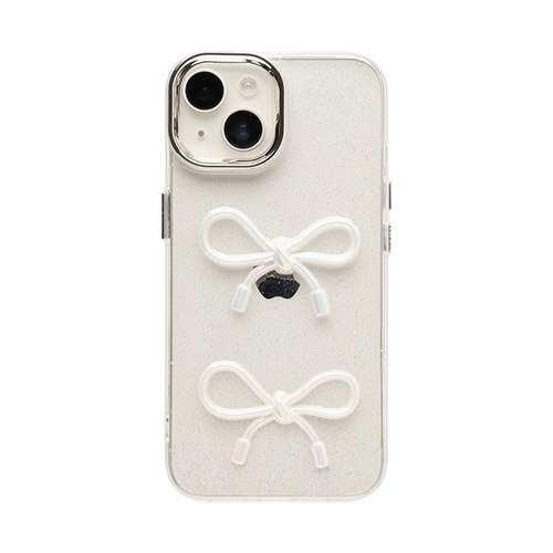 PHONEAR iPhone15/14/13用ケース(BIGリボン): 通常| プラザオンライン