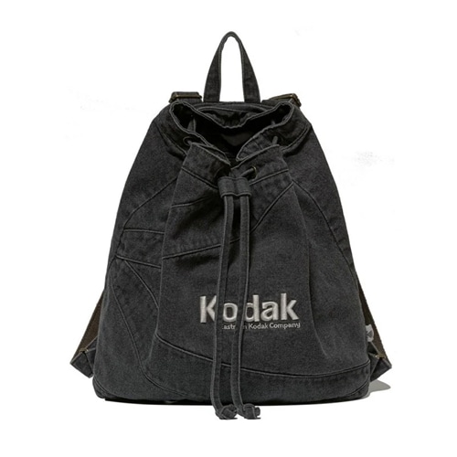 Kodak コダック デニム ストリング バックパック 10L(ブルー): 通常 