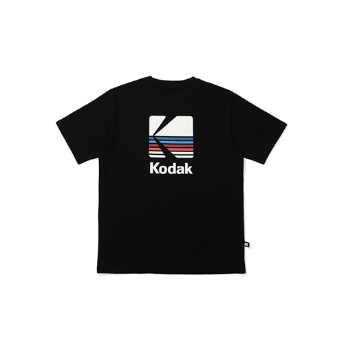 Kodak コダック レインボー ソロナ Tシャツ(ブラック): 通常| プラザ