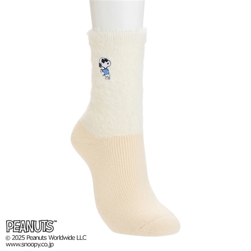 正規品♡スヌーピー♡ジャガードセット＆ソックス♡オフホワイト 正規品♡スヌーピー♡ジャガードセット＆ソックス♡オフホワイト 正規